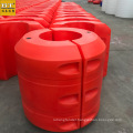 FT80110-50 foam filled hdpe floats for dredging pipe floater